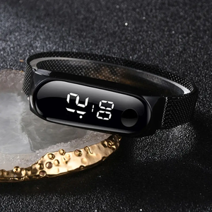 Fabriek Spot Nieuwe เทรนด์ MI8, เทรนด์นักเรียน elektronische horloge โหมด <span class=keywords><strong>Milan</strong></span> พบหน้าจอสัมผัส meisje แหวนมือ horloge - Product Image 4