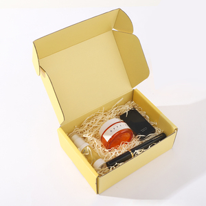 กล่องกระดาษลูกฟูกพิมพ์ลายโลโก้ตามสั่งกล่องกระดาษสำหรับดูแลผิวเครื่องสำอางครีมบำรุงผิวหน้าการจัดการลายนูน - Product Image 1