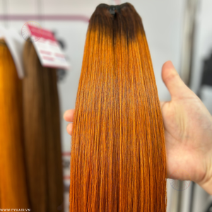 ช่อผมดิบแบบตรงจากเวียดนามที่ดีที่สุดต่อผม100% มนุษย์ผมตรงกระดูก - Product Image 3