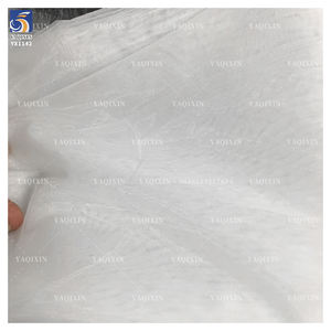 YX1142 22gsm tela de Organza mate rígida endurecida <span class=keywords><strong>100</strong></span> tela de Organza blanca tejida de poliéster <span class=keywords><strong>2</strong></span> yardas de alta calidad - Product Image 6