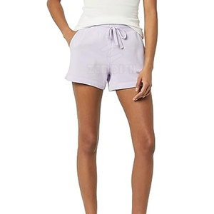 Pantalones cortos de mujer 2025 Pantalones cortos de mujer con logotipo personalizado al por mayor Pantalones cortos de mujer de algodón de verano - Product Image 1