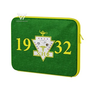 Greek Chi Eta Phi Sorority Clothing Ready To Ship Sublimated Laptop Bag Greek Paraphernalia - Product Image 1