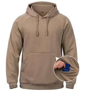 Sudaderas con Capucha para Hombre, Suaves, de Manga Larga, Casuales, con Bolsillo con Cremallera - Product Image 5