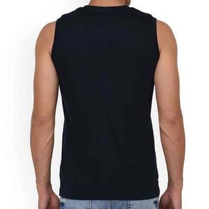 T-shirt sans manches 100% coton personnalisable pour hommes, gilet en tricot respirant avec motif 3D, fabricant OEM pour tenue décontractée - Product Image 6