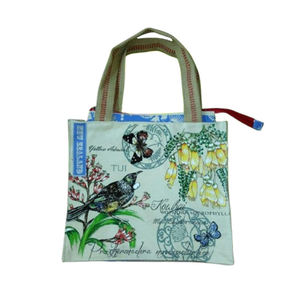 Bolsa de Compra de Lona de Color Natural / Diseño de Fondo Plano para Mayor Estabilidad / Uso en Tiendas y Fácil de Transportar, Bolsa de Mercado Reutilizable 2026 - Product Image 3