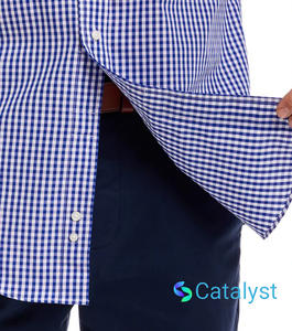 Chemise pour homme taille XL à manches longues 100% coton tissu respirant anti-rides avec nouvelle impression ODM durable - Product Image 6