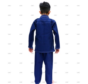 Jiu Jitsu Gi brasileño de alta calidad para niños, parches de logotipos bordados personalizados para entrenamiento de niños y niñas en Jiu Jitsu MMA - Product Image 4