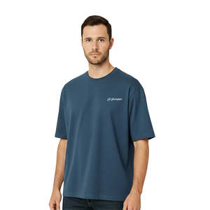 T-shirt Phrozen 100 % coton respirant en jersey avec motif logo uni, coupe ajustée de créateur, coupe ample, poids 220 grammes - Product Image 5