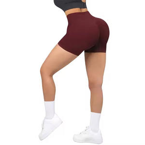 Pantalones Cortos de Yoga para Mujer de Alta Calidad, Impresión Personalizada, Transpirables, Ecológicos, de Secado Rápido, de Algodón, Ropa Deportiva Informal - Product Image 6