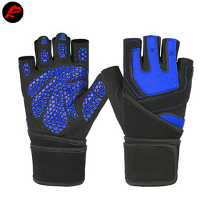 Custom Logo High Quality Anti-Slip Breathable Gym <b>Gloves</b> for Sports Workout Fitness <b>Training</b> <b>Weight</b> Lifting for Men - Product Image 6