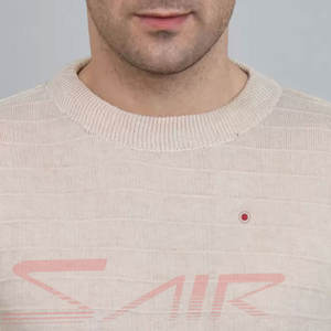 Custom High Quality Men's Sweatshirt Latest Design 100% Cotton Plain Dyed Loose Long Sleeve <b>Crewneck</b> for Winter - Product Image 6