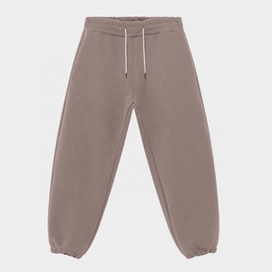 Ensemble de survêtement en laine en gros, survêtement en polaire d'hiver, jogging, survêtement en coton lourd 2 pièces, survêtement pour homme, survêtement à pattes évasées, vente chaude - Product Image 5