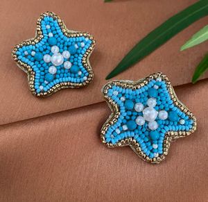 Boucles d'oreilles multicolores pour femmes, boucles d'oreilles personnalisées multi-perles, bijoux de fête festifs pour femmes au meilleur prix, boucles d'oreilles à perles - Product Image 2