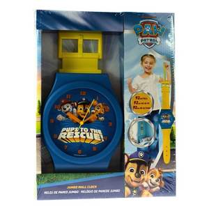 Horloge murale géante bleue PAW PATROL 92 cm PW20017 Impressionnante en termes de taille et de design - Product Image 1