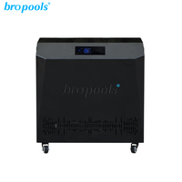Bropool - Enfriador de Agua Portátil de 1HP para Baños de Hielo con Filtro de Ozono, Control Remoto por WiFi, Enfriamiento Eficiente para Recuperación y Terapia