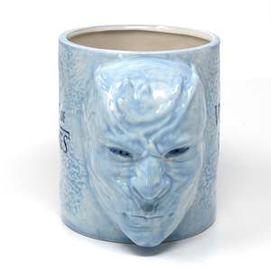Taza XXL de Cerámica con Tapa, Estilo Nórdico Medieval, Diseño 3D Nightking de Juego de Tronos, para Regalos de Boda, 400ml/600ml - Product Image 2