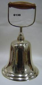 Long Handle <b>Brass</b> <b>Bell</b> Custom Printed India Puja Items for Christmas Religious Church <b>Bell</b> with Temple Design Hand <b>Bell</b> Ring - Product Image 2