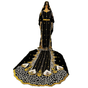 ผ้าดิรักโซมาลีรุ่นล่าสุดสำหรับชุดเจ้าสาวและชุดงานเลี้ยง มีจำหน่ายในราคาส่งที่เหมาะสมสำหรับการส่งออก - Product Image 1