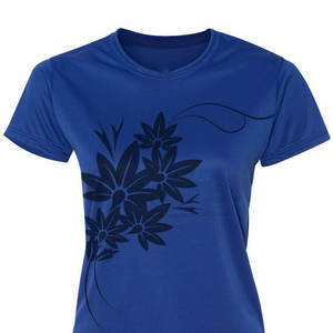 Venta al por mayor de las mujeres Top Camisetas básicas Mujeres Diseño personalizado Tops con logotipo personalizado Tops Camisas - Product Image 2