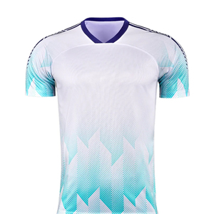 Diseño personalizado y logotipos poliéster transpirable sublimación fútbol Jersey Kits equipo personalizado ropa deportiva uniforme de fútbol de los hombres - Product Image 3