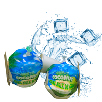 Hidratación Tropical Pura: Coco Fresco de Vietnam con Cáscara Semi-Despulpada, Pulpa Espesa y Agua de Coco Hidratante de Alta Calidad