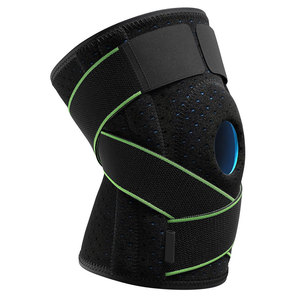 Soporte de rodilla ajustable Manga de estabilidad Nuevo diseño Mangas de rodilla Neopreno con mangas de rodilla de alta calidad - Product Image 1