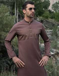À la mode hommes Shalwar Kameez Design Unique moderne torsion manches longues mélange parfait Style Tradition indien pakistanais vêtements - Product Image 6