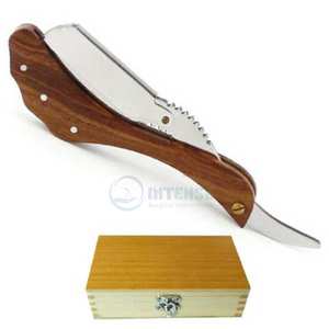 Maquinilla de afeitar de acero inoxidable profesional al por mayor, instrumento de belleza, herramienta de peluquería de primera calidad para salón y cuidado personal - Product Image 1