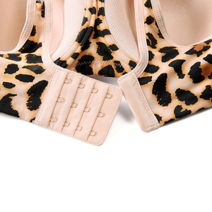 Soutien-gorge de sport pour femmes de haute qualité nouveauté soutien-gorge de gymnastique avec fermeture éclair dos réglable haut Impact Fitness Yoga soutien-gorge respirant - Product Image 5