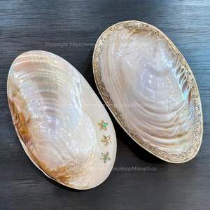 Bandeja para servir de nácar hecha a mano de origen de Vietnam para decoración del hogar, precio competitivo directo de fábrica. - Product Image 1