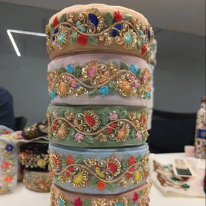 ลูกปัดปักผ้าแบบเงาสูงสำหรับนักออกแบบแฟชั่น ขายส่งลูกปัดปักผ้าเมทัลลิกสำหรับตกแต่งชุด - Product Image 1