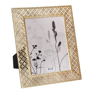 Cadre photo en métal artistique pour une décoration intérieure élégante, cadeau idéal pour les mariages, les anniversaires et l'affichage sur étagère - Product Image 1