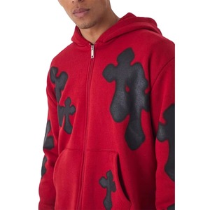 Sudadera con Capucha Personalizada, Diseño OEM 2026, para Hombre, Talla Grande, con Estampado Puff, Manga Regular, Espuma 3D Ecológica, Logotipo Personalizado - Product Image 4