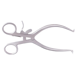 Rétracteur chirurgical manuel Weitlaner avec 4x4 broches en acier inoxydable à retenue automatique pour instrument médical - Product Image 5