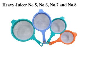 Colador de Plástico ANAX para Jugos y Té, Tamaño Estándar, Redondo, Fácil de Usar, Multicolor, Filtro para Bebidas, Naranja, Rojo, Amarillo - Product Image 4