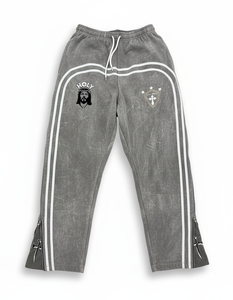 Pantalones Deportivos Personalizados para Hombre, 100% Algodón Grueso, con Logotipo Estampado y Bordado, Lavado Ácido en Varios Colores, Cómodos y Transpirables - Product Image 2