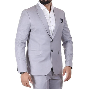 High Quality Custom Business Suit for Men Single-Breasted Waterproof Pant Coat Breathable for Groom <b>Wedding</b>-Made Pakistan - Product Image 5