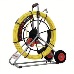 RUNPOTEC Varilla de Fibra de Vidrio GF 7.5 y GF 9, Accesorio para Gestión de Cables con Cinta de 120m, Radio de Curvatura de 620mm, Cable de 9mm - Product Image 3