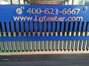 Endlosstahlstangen-Schlagmaschinen-Markierung maschine für Zug prüfkörper mit 400mm - Product Image 2