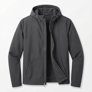 Veste Softshell d'hiver chaude et très résistante pour l'escalade, coupe-vent, à capuche, respirante, imperméable, pour la randonnée en plein air, pour hommes - Product Image 2