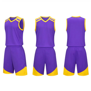 Uniformes de basket-ball à séchage rapide personnalisés en gros uniformes de basket-ball pas cher - Product Image 4