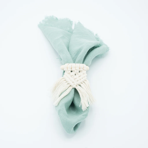 Ensemble de décoration d'intérieur en macramé, porte-serviettes perlé pour la décoration de table, porte-vêtements pour la vaisselle et les accessoires de cuisine - Product Image 2
