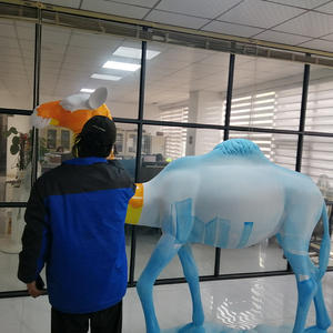 تصميم مخصص دبي على شكل جمل النحت الراتنج نموذج الفن العام ديكور الشارع في الهواء الطلق الإمارات العربية المتحدة موضوع تركيب ردهة الفندق العرض - Product Image 3