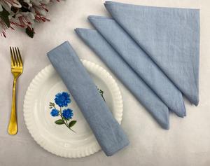100% servilletas de tela de lino en óxido, servilletas de fiesta de boda de Navidad suavizadas hechas a mano para cocina servilletas de lino suave - Product Image 3