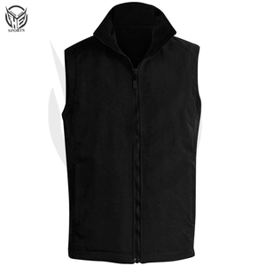 Custom Logo Embroidery and Warm Winter Polar Fleece Waistcoat <b>For</b> Unisex Wholesale Sleeveless <b>for</b> Outdoor <b>Clothing</b>. - Product Image 4