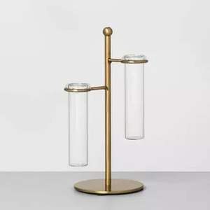 Venta al por mayor suministros a granel para decoración de festivales de Navidad candelabros de aluminio Mesa multiusos decorativa acento para el hogar - Product Image 2