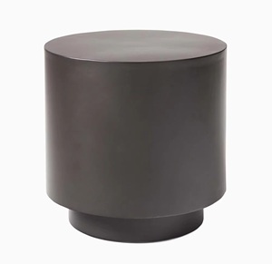 Table d'appoint élégante en métal noir enduit de poudre Mobilier de salon Table d'appoint pour canapé Nouveau design Table décorative pour chambre à coucher - Product Image 1