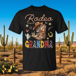T-Shirt Coordinata per Famiglia a Tema Rodeo e Cowboy, Abbigliamento Promozionale Ispirato allo Stile Country - Product Image 3