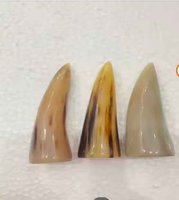 ZEHRA INDUSTRIES Boutons à bascule en corne de buffle naturelle, étanches, authentiques, faits à la main, polis, cadeau d'affaires HR-437