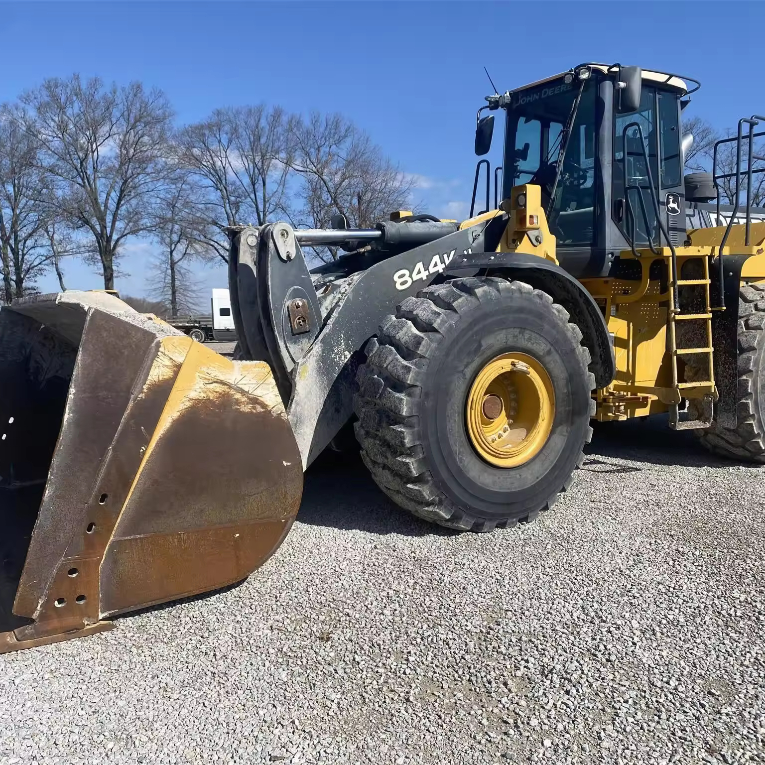 Tractor John Deere Construction Loader 12v John Deere 12 Volt - Main Image